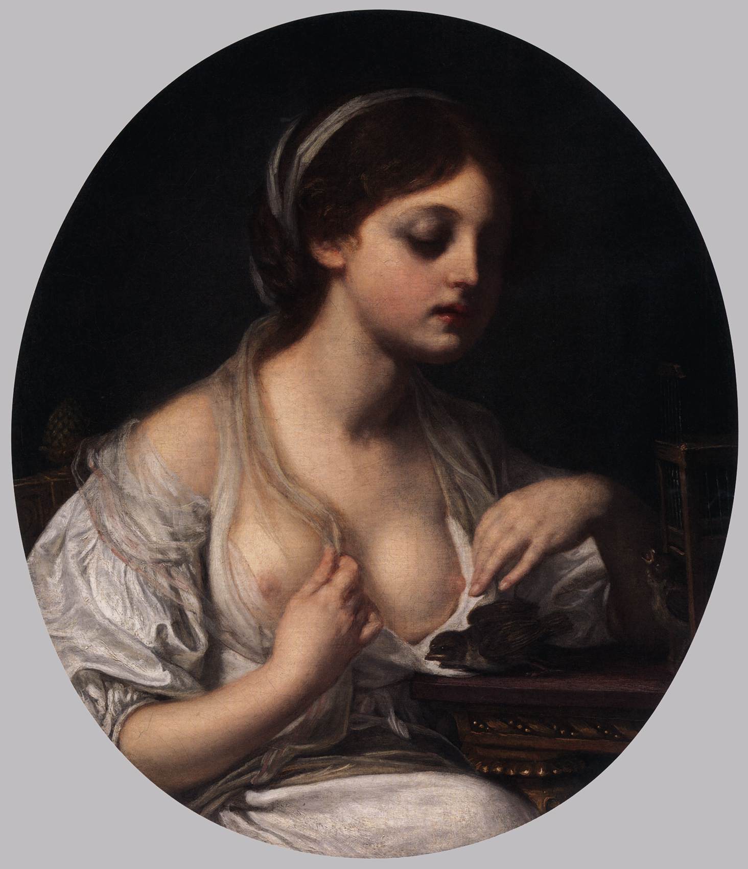 Girl with Birds